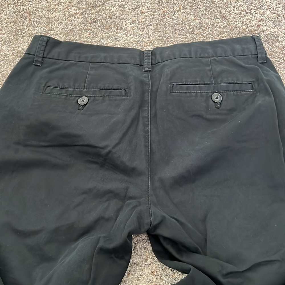 Gap Slim City Black Khaki Pants Size 2 - Picture 5 of 6
